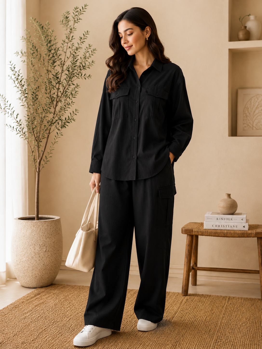 Urban Elegance Cargo 2-Piece Cord Set - Image 7